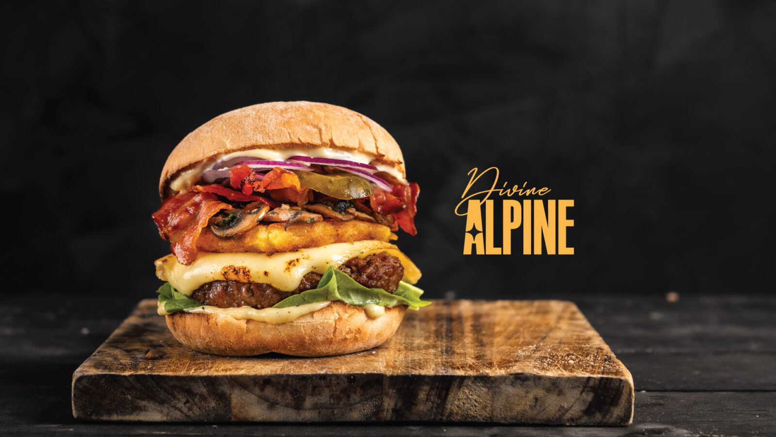 Alpine Burger bij Ellis